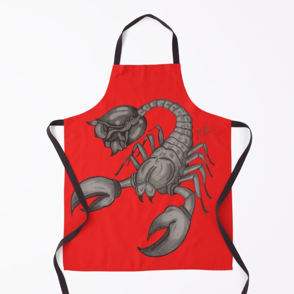 Item preview, scorpion drawing with rose tail  designed and sold by pksart1.