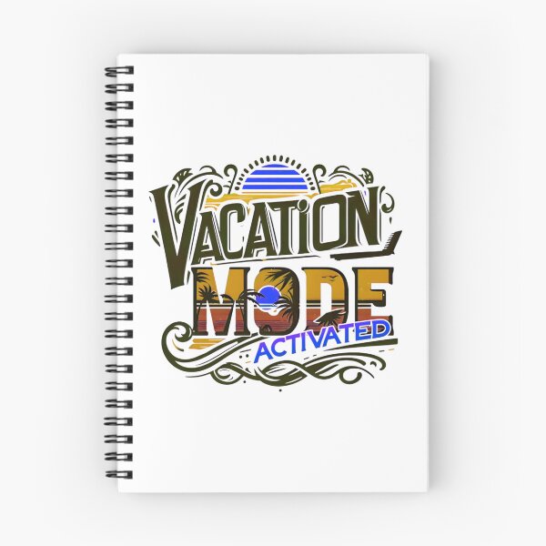 Item preview, Vacation Mode Activated, Beach Vibes, Summer Vacation, Holiday Trip, Typography Quote and Saying designed and sold by Matt_Smith.