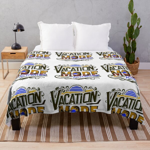 Item preview, Vacation Mode Activated, Beach Vibes, Summer Vacation, Holiday Trip, Typography Quote and Saying designed and sold by Matt_Smith.