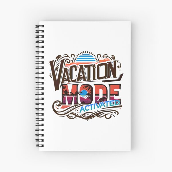 Item preview, Vacation Mode Activated, Beach Vibes, Summer Vacation, Holiday Trip, Typography Quote and Saying designed and sold by Matt_Smith.