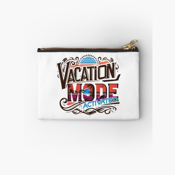 Item preview, Vacation Mode Activated, Beach Vibes, Summer Vacation, Holiday Trip, Typography Quote and Saying designed and sold by Matt_Smith.
