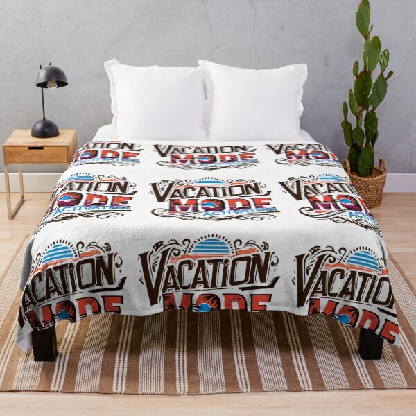 Item preview, Vacation Mode Activated, Beach Vibes, Summer Vacation, Holiday Trip, Typography Quote and Saying designed and sold by Matt_Smith.