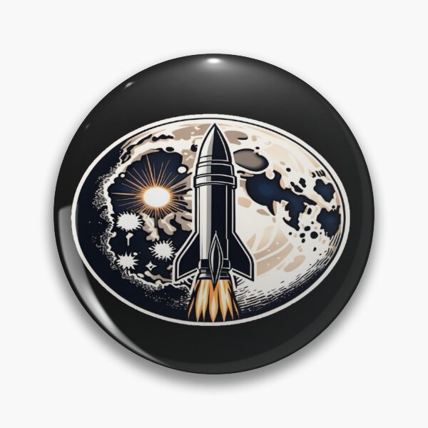 Item preview, Rocket to the moon designed and sold by messupbro.