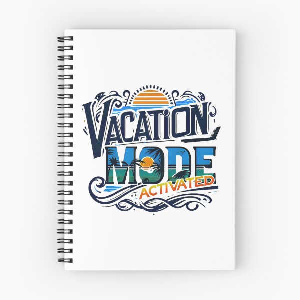 Item preview, Vacation Mode Activated, Beach Vibes, Summer Vacation, Holiday Trip, Typography Quote and Saying designed and sold by Matt_Smith.