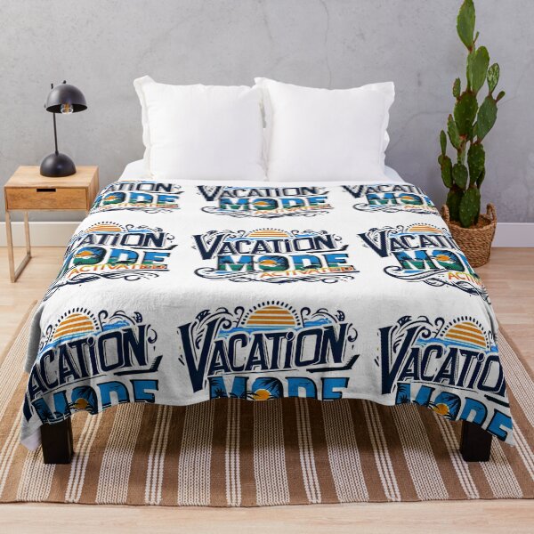 Item preview, Vacation Mode Activated, Beach Vibes, Summer Vacation, Holiday Trip, Typography Quote and Saying designed and sold by Matt_Smith.