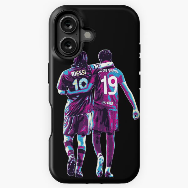 Item preview, Lamine Yamal and Lionel Messi Style Retro designed and sold by Ginovativedy.