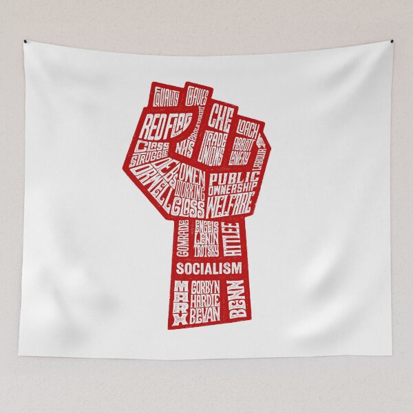 Item preview, Socialist Fist designed and sold by Eat the Rich.
