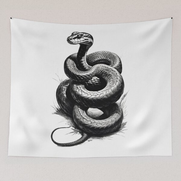 Item preview, snake sketch designed and sold by optimusprime39.