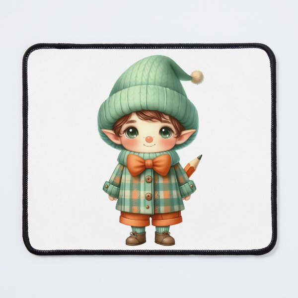 Item preview, A0641 Whimsical Scholar Elf Watercolor Clipart - Enchanting Digital Art, Perfect for DIY Projects, Crafts, Invitations, and Prints designed and sold by angieart68.