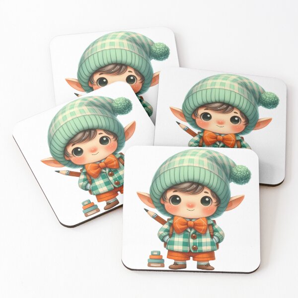 Item preview, A0641 Whimsical Scholar Elf Watercolor Clipart - Enchanting Digital Art, Perfect for DIY Projects, Crafts, Invitations, and Prints designed and sold by angieart68.