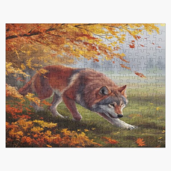 Artikel-Vorschau von  Der Wolf und die Natur, designt und verkauft von Collection de trésors .