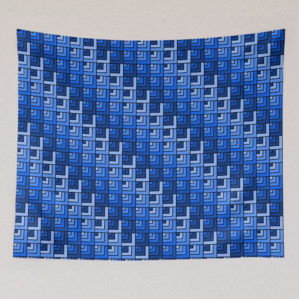 Item preview, Blue Scales designed and sold by Lindsey Popejoy.