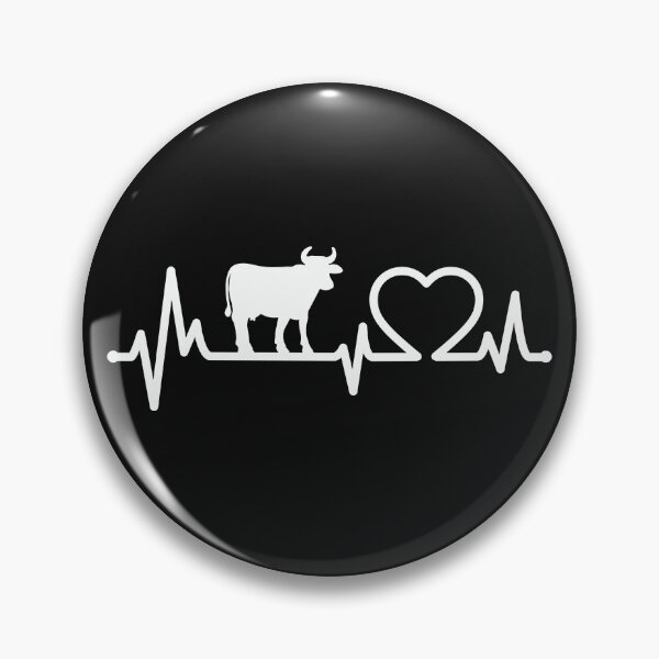 Item preview, I Love My Cow Valve EKG Heartbeat Heart Patient designed and sold by DoodleUrban.