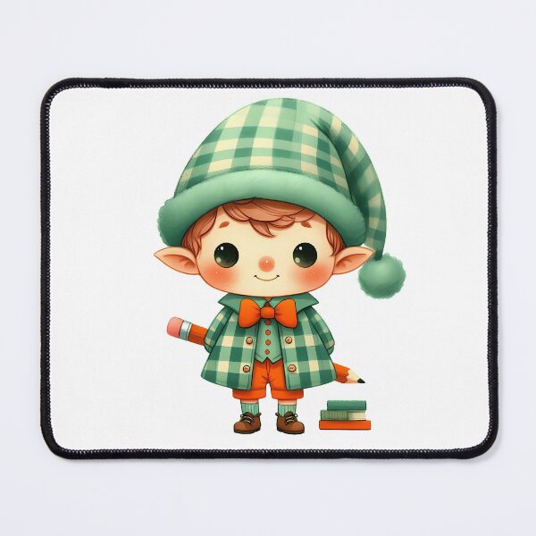 Item preview, A0641 Whimsical Scholar Elf Watercolor Clipart - Enchanting Digital Art, Perfect for DIY Projects, Crafts, Invitations, and Prints designed and sold by angieart68.