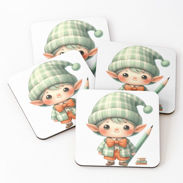 Item preview, A0641 Whimsical Scholar Elf Watercolor Clipart - Enchanting Digital Art, Perfect for DIY Projects, Crafts, Invitations, and Prints designed and sold by angieart68.