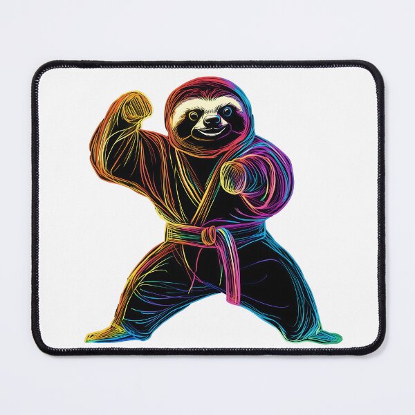 Item preview, Sloth Karate designed and sold by LifmusGoDesigns.