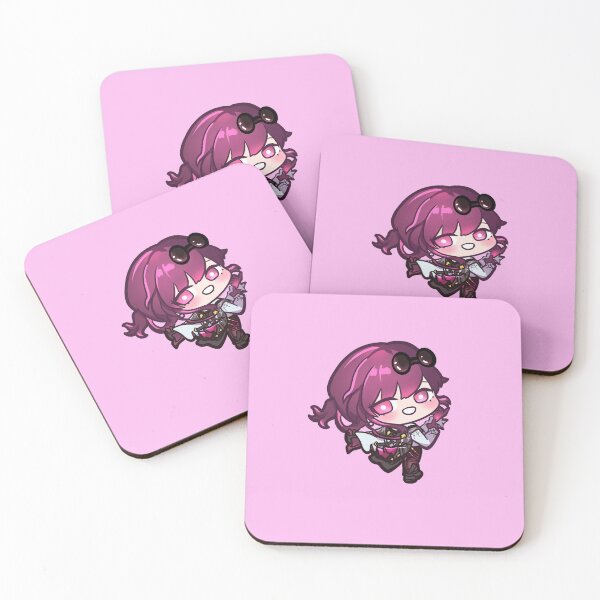 Item preview, Kafka Honkai Star Rail Gaming Game Chibi  designed and sold by IntrovertMochi.