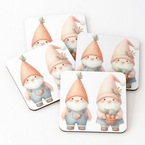 Item preview, A0642 Carrot Harvest Gnome Watercolor Clipart - Adorable Gnome Illustrations with Carrots for Crafting, Design, and DIY Projects designed and sold by angieart68.