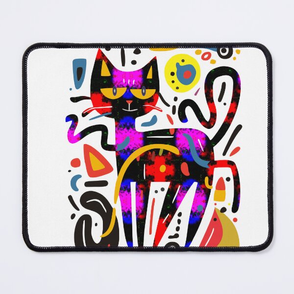 Item preview, Cat Illustrator Art Colorful   designed and sold by Artist300DPI.