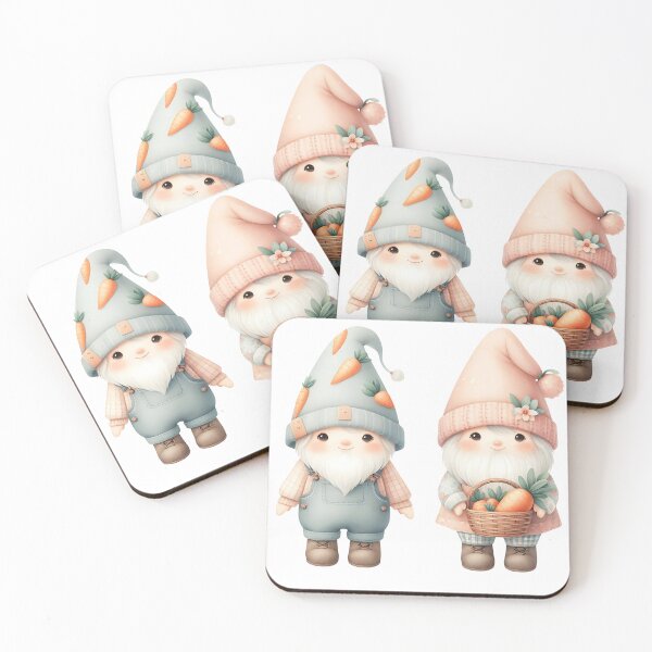 Item preview, A0642 Carrot Harvest Gnome Watercolor Clipart - Adorable Gnome Illustrations with Carrots for Crafting, Design, and DIY Projects designed and sold by angieart68.