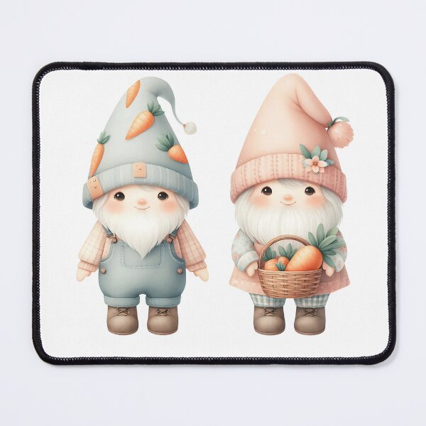 Item preview, A0642 Carrot Harvest Gnome Watercolor Clipart - Adorable Gnome Illustrations with Carrots for Crafting, Design, and DIY Projects designed and sold by angieart68.