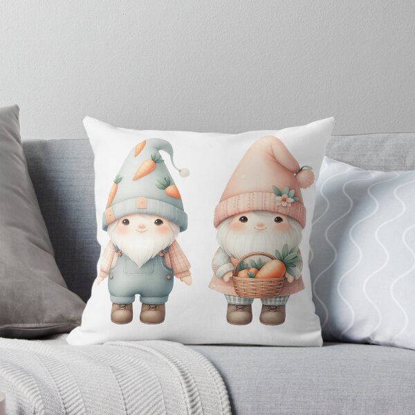 Item preview, A0642 Carrot Harvest Gnome Watercolor Clipart - Adorable Gnome Illustrations with Carrots for Crafting, Design, and DIY Projects designed and sold by angieart68.