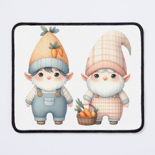 Item preview, A0642 Carrot Harvest Gnome Watercolor Clipart - Adorable Gnome Illustrations with Carrots for Crafting, Design, and DIY Projects designed and sold by angieart68.