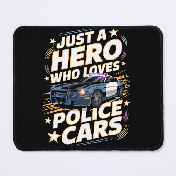 Item preview, Just a hero who loves police cars designed and sold by Bird182465.