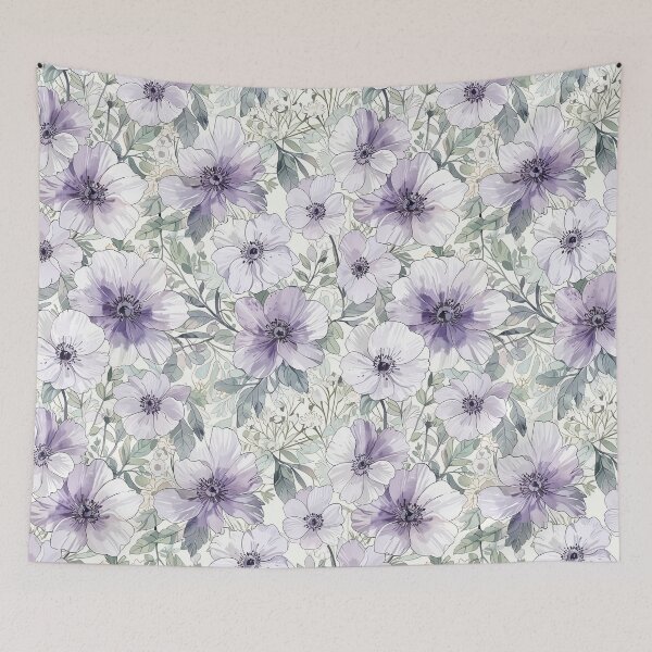 Item preview, Anemone flower pattern designed and sold by CoolPixels.