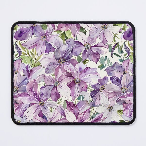 Item preview, Clematis flower designed and sold by CoolPixels.