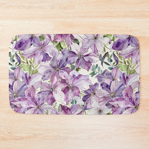 Item preview, Clematis flower designed and sold by CoolPixels.