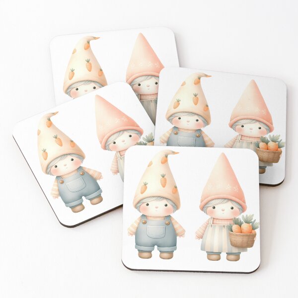 Item preview, A0642 Carrot Harvest Gnome Watercolor Clipart - Adorable Gnome Illustrations with Carrots for Crafting, Design, and DIY Projects designed and sold by angieart68.