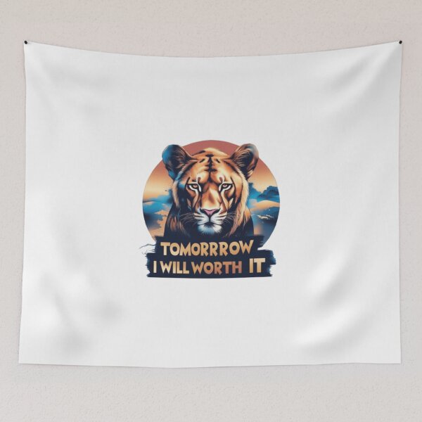 Item preview, TOMMOROW I WILL WORTH IT designed and sold by SoulFlex.