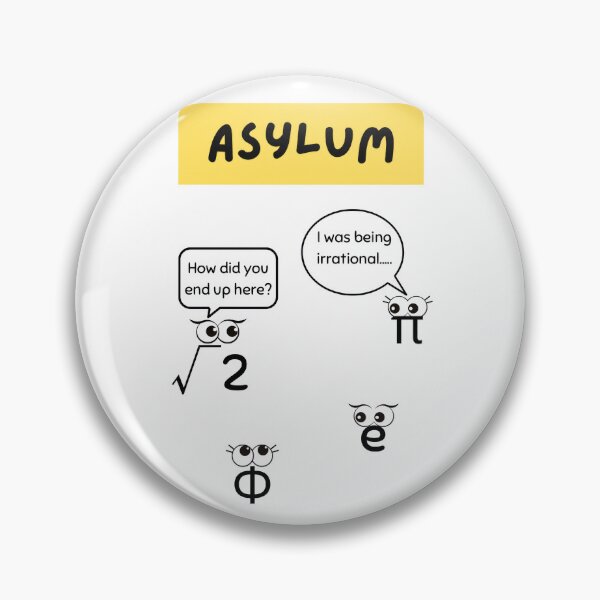 Item preview, Asylum for irrational numbers designed and sold by XYZish.