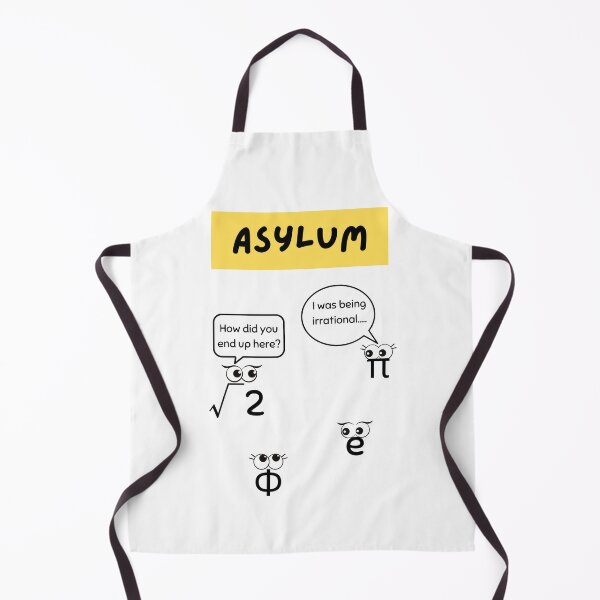 Item preview, Asylum for irrational numbers designed and sold by XYZish.