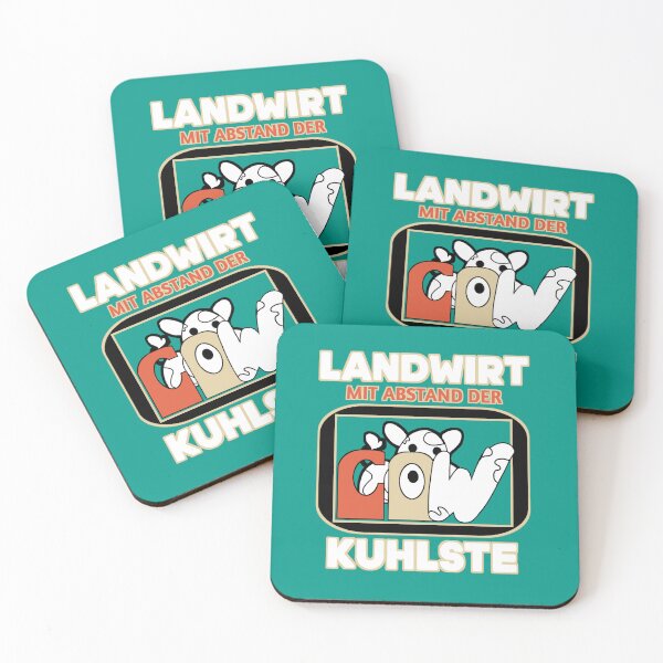Item preview, cow with farmer saying cow designed and sold by vibeno1.