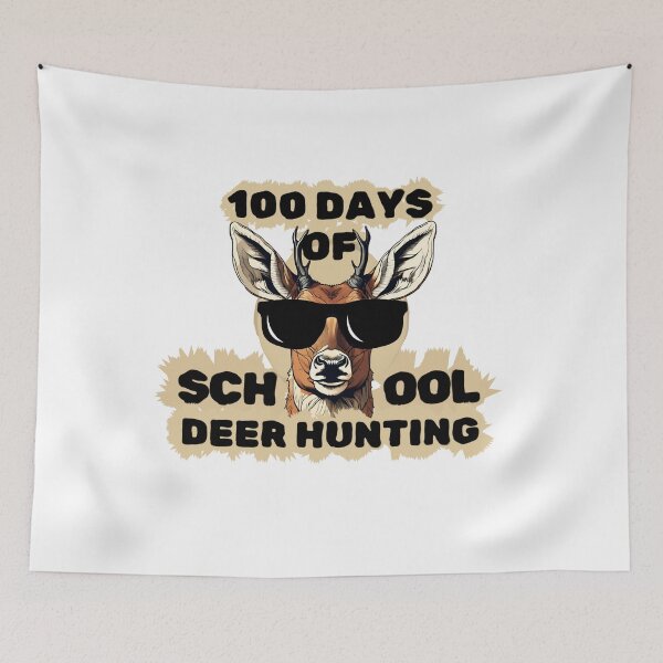 Item preview, Oh Deer 100 Days of School - Deer Hunting 100th Day designed and sold by ViViTulip.