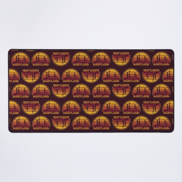 Item preview, Nanjernoy Maryland Sunset Retro Local Pride Logo designed and sold by CRHPOD20.