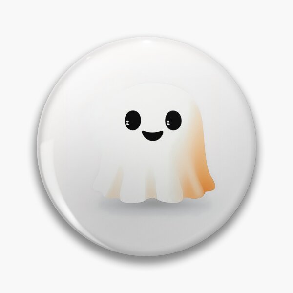 Item preview, Cute Minimalist Ghost Vector Illustration designed and sold by GoldenTealArts.