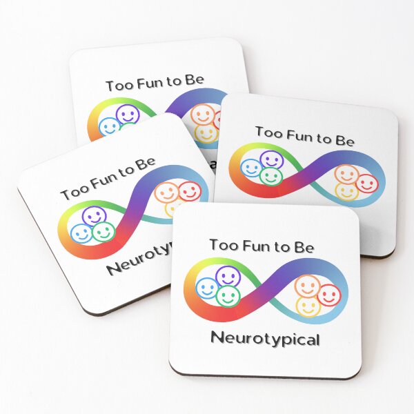 Item preview, Too Fun to Be Neurotypical designed and sold by TheNeuroVerse.