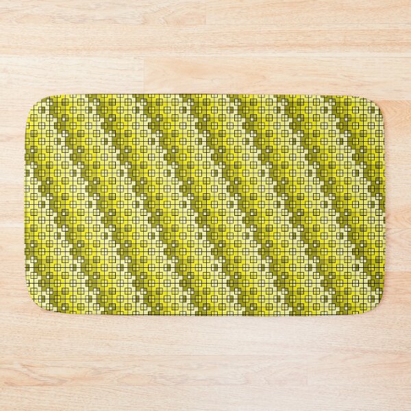 Item preview, Yellow 8-Bit Squares designed and sold by Lindsey Popejoy.