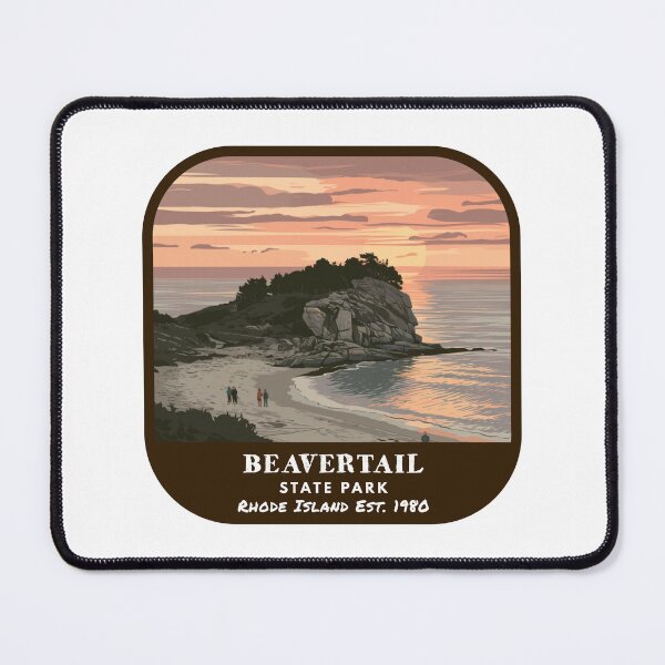 Item preview, Vintage Beavertail State Park (Rhode Island State Park) designed and sold by RabbitK.