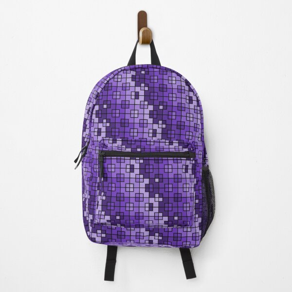 Item preview, Purple 8-Bit Squares designed and sold by Lindsey Popejoy.