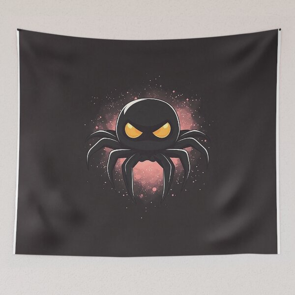 Item preview, Evil Spider Vector Art Logo Design designed and sold by GoldenTealArts.