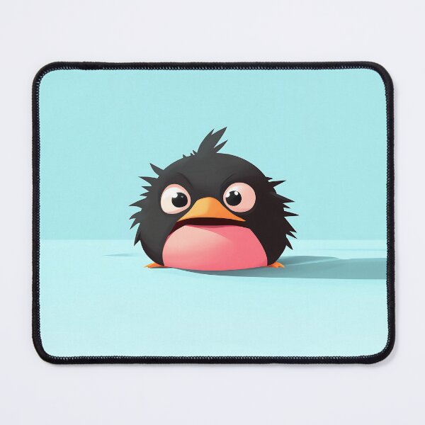Item preview, Cute Cartoon Bird Vector Illustration designed and sold by GoldenTealArts.