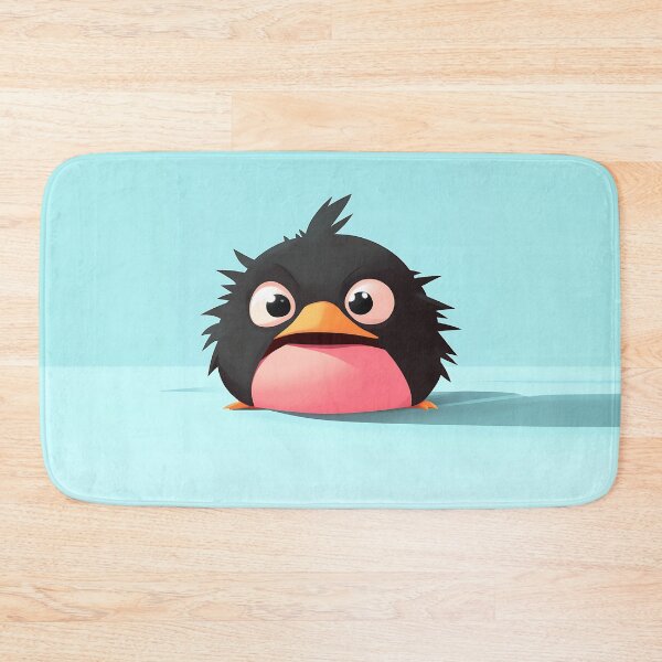 Item preview, Cute Cartoon Bird Vector Illustration designed and sold by GoldenTealArts.