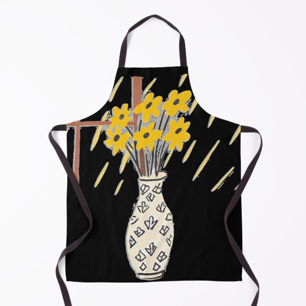 Item preview, Daffodils in a Delft Blue Vase – Whimsical Hand-Drawn Artwork designed and sold by Michael van der Hoorn.