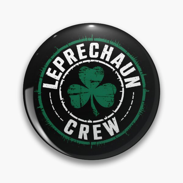 Item preview, Leprechaun Crew - Vintage Shamrock Circle designed and sold by Zeevla.