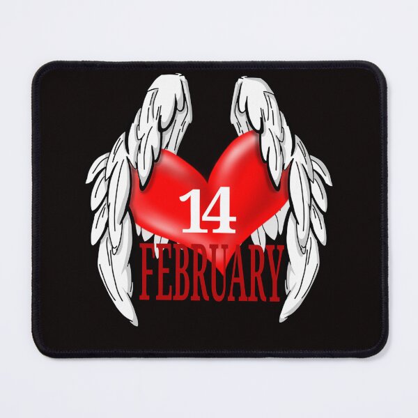 Item preview, Adorable Heart with wings Valentines day designed and sold by TheEndDesign.