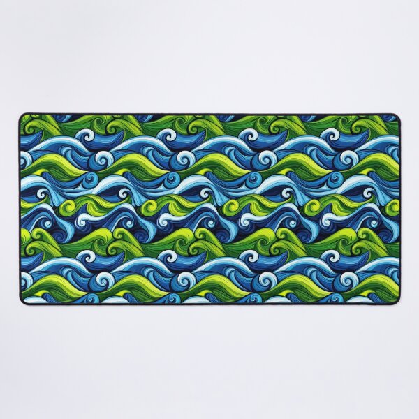 Item preview, Modern abstract art with water and nature themes designed and sold by Piotrek0001.